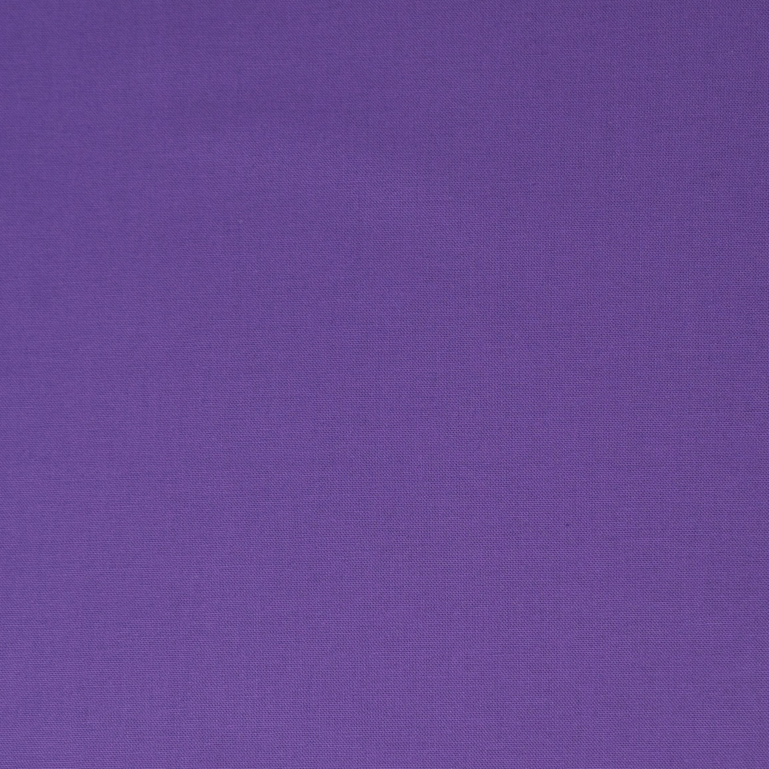 Singer Fabrics - 100% Cotton, Craft Quilting, 44" X 8 Yards Cut, By Bolt, Solid Ultra Violet, Precut Fabric