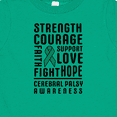 thumbnail image 4 of Inktastic Cerebral Palsy Awareness Strength Support and Courage Boys or Girls Baby T-Shirt, 4 of 5