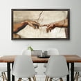 thumbnail image 2 of Creation of Adam Detail Framed Canvas, 2 of 5