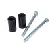 thumbnail image 2 of Extensión de elevadores de manillar de 2 pulgadas para manillares Harley Davidson de 1 pulgada, espaciadores negros para motocicletas, 2 of 4