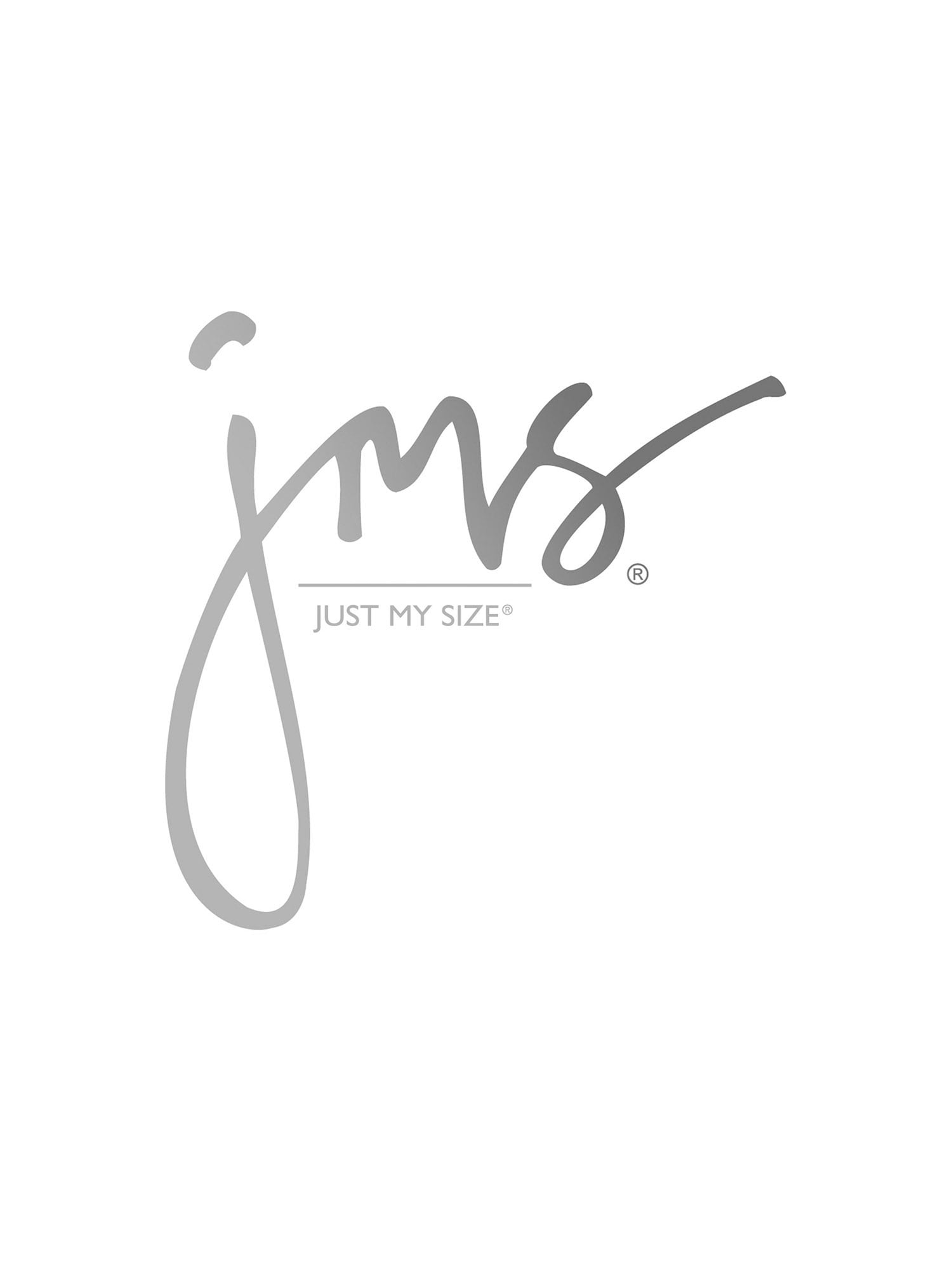 Just My Women's Plus Nylon Full Brief Panties, 5-Pack