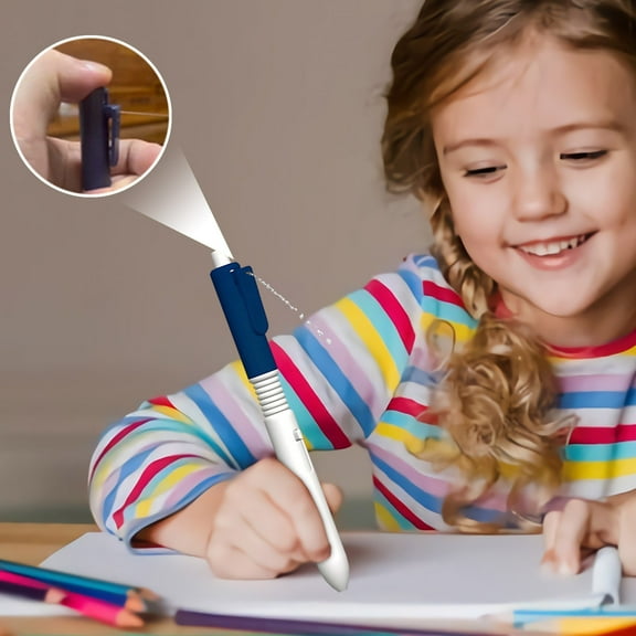 Sales ABPWLY Pen That Sprays Water 2 in 1 Funny Prank Retractable Pens with Water Spray Function for Writing and Spraying Water Spary Pen Prank Squirts Pen for All Ages