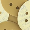 thumbnail image 3 of Discos de lijado Dura-Gold Premium 5 Gold, grano 400, 8 orificios, 5 unidades, 3 of 6