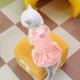 thumbnail image 3 of ZIEUO Adorable Pet Clothes for Cats & Small Dogs - Charming Spring & Autumn Wear Pocket Skirt, 3 of 5