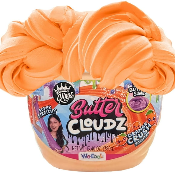 Slime Compound Kings Fluffy Butter Cloudz con aroma a naranja