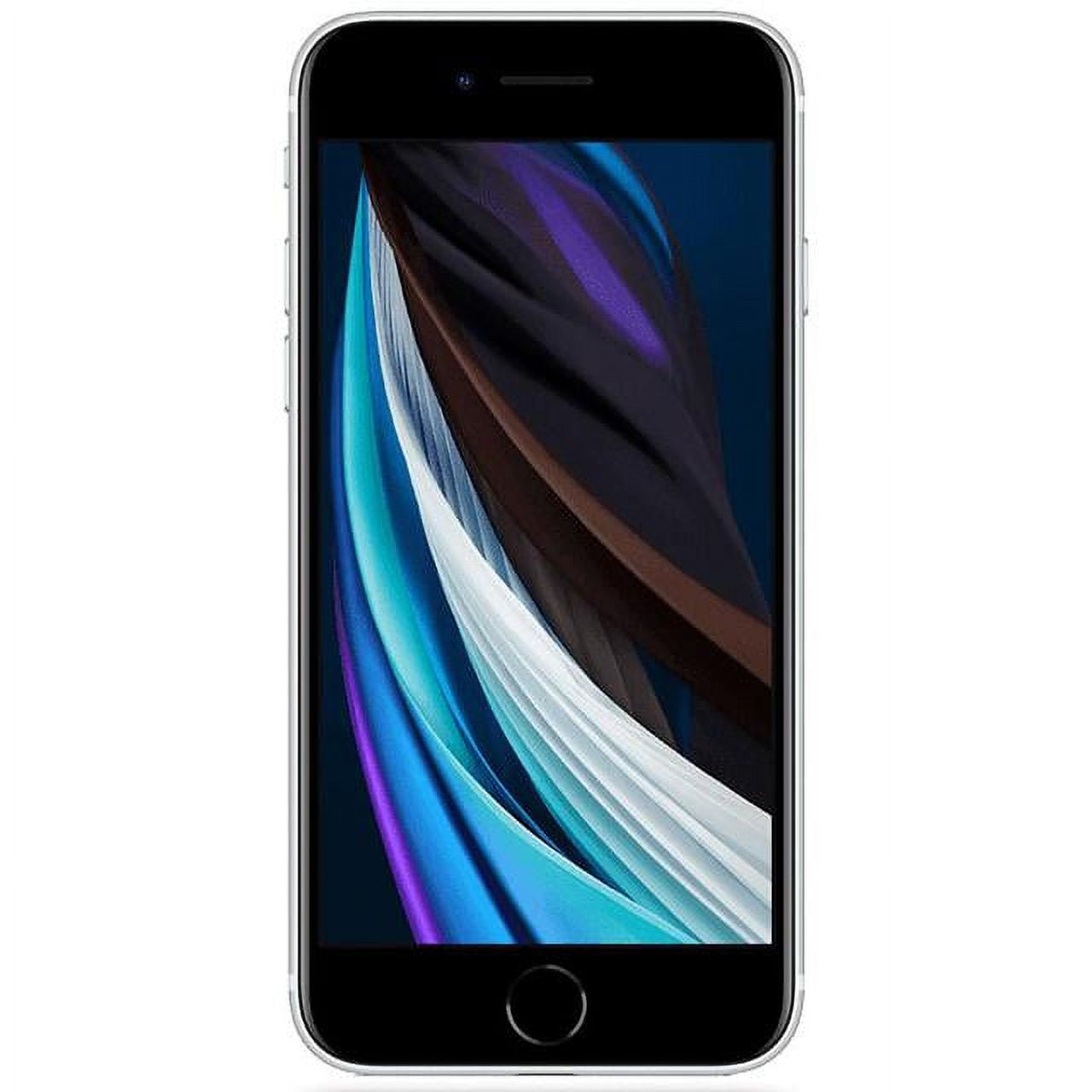 Restored Apple iPhone SE 2 64GB White LTE Cellular Straight Talk/TracFone MX9P2LL/A - TF (Refurbished) Restored Apple iPhone SE 2 64GB White LTE Cellular Straight Talk/TracFone MX9P2LL/A - TF (Refurbished)