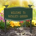 thumbnail image 2 of Whitehall Vine/Chickadee 2 Line Standard Lawn Garden Plaque, 2 of 2