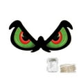thumbnail image 4 of Halloween Wooden Ghost Eyes Glowing Eyes Lights Decor, 21" Indoor Outdoor Glow in The Dark Eyes Halloween Window Decor, 8 Modes Spooky Light up Eyes Decor for Wall Door Lawn,Window, Hanging Supplies, 4 of 8