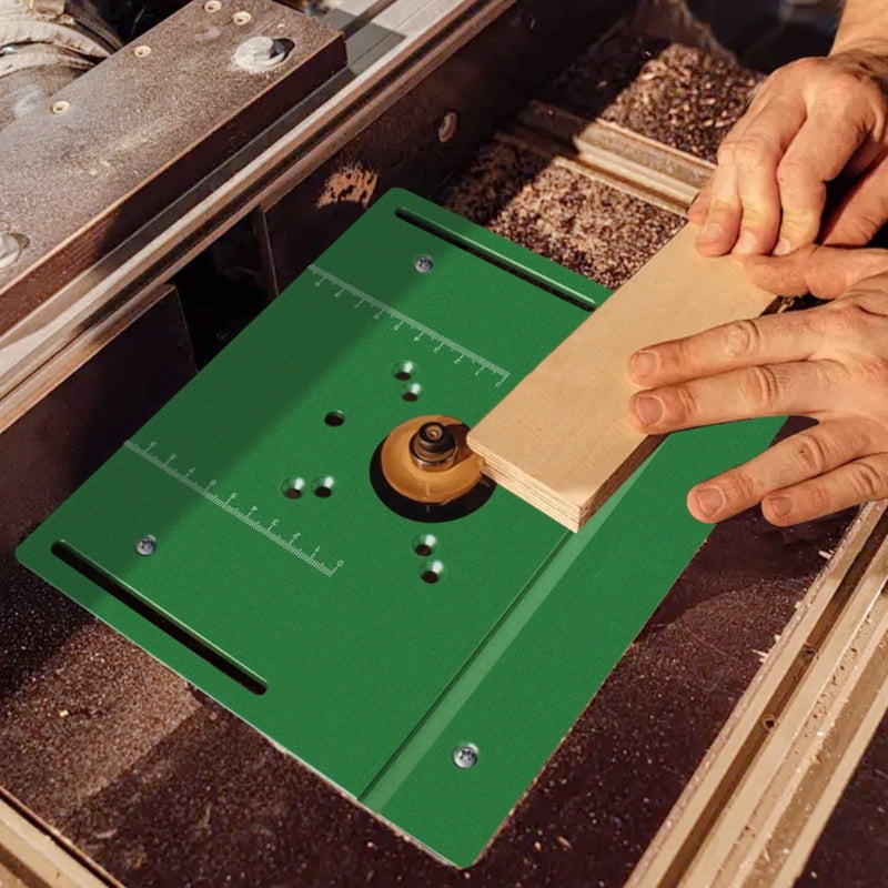 Multifunctional Router Fixture with Positioning Guides for Wood Crafting Precise