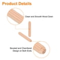 thumbnail image 3 of 300Pack 1/5" x 1-1/6" Clavos de Dowel de Madera, Pin Ranurado de Madera para Muebles, 3 of 6