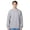 Light-Steel, variant on Hanes Unisex Ultimate Cotton Crewneck Sweatshirt 90/10 Cotton/Polyester Fleece Cozy Comfort Sweater (Black , L)