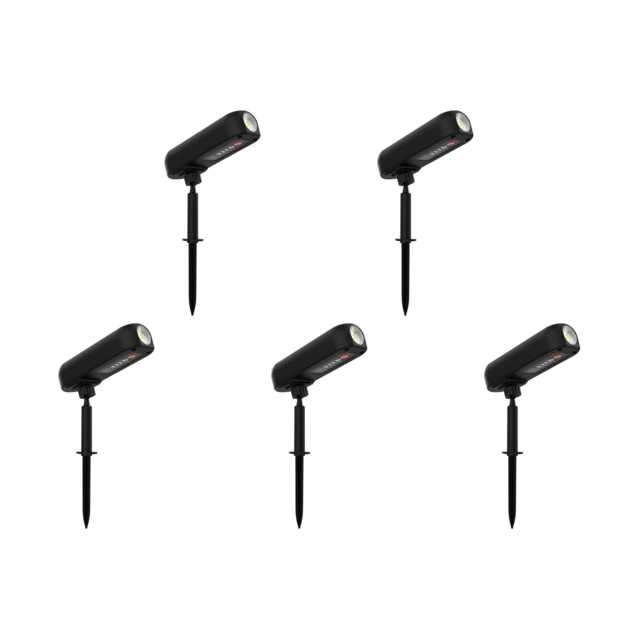 Solar LED 1200mAh Césped para Jardín Parque (modelo Clip)