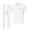 White, variant on M&M SCRUBS Men's Scrub Set – Stretch V-Neck Multi-Pocket Mens Medical Uniform Scrubs Top & Cargo Pants (Ceil Blue, Small)