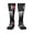 2 Black-1, variant on Women's Knee High Socks Firefighter Firefighting Flag Us Outdoor Casual Tube Socks