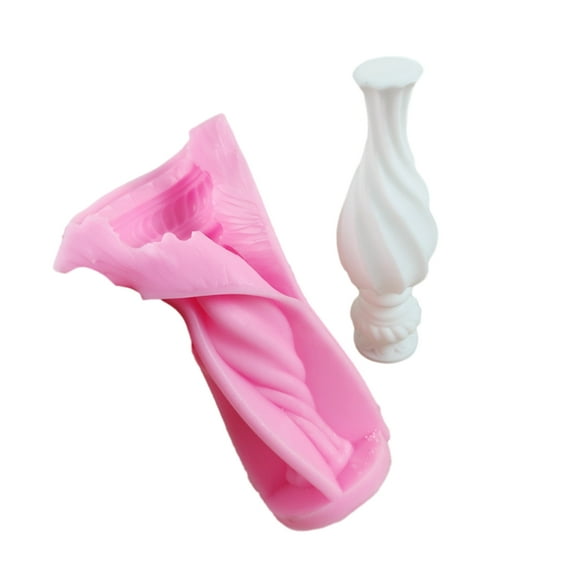 ROCKROK Silicone Mold DIY Resin Moulds Roman Column Ornaments Molds Perfect for DIY