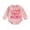 Pink, variant on Bagilaanoe Newborn Baby Girl Boy Valentine's Day  Romper Sweatshirt Long Sleeve Bodysuits Letter Print Pullover 3M 6M 12M 18M 24M Infant Casual Tee Tops