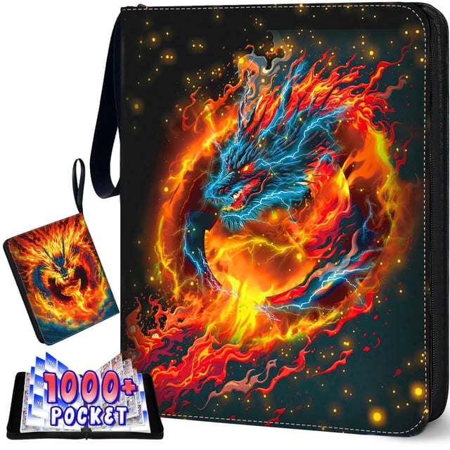 Archivador para cartas MYTCG de gran capacidad 1008+ impermeable