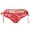 Red, variant on Bigersell Leakproof Underwear for Women Clearance Women's Cotton Underwear Boy Shorts Panty Style P-379 Cotton Boyshort Panties Thong Bikini Sets Ladies Briefs Mid Waist Women's Bikini Panties Red M