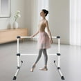 thumbnail image 5 of Ambifirner 4 Ft Steel Barre for Beginner,Adjustable&Portable Ballet Barre for Home and Gym,Stretching Dance bar, 5 of 8