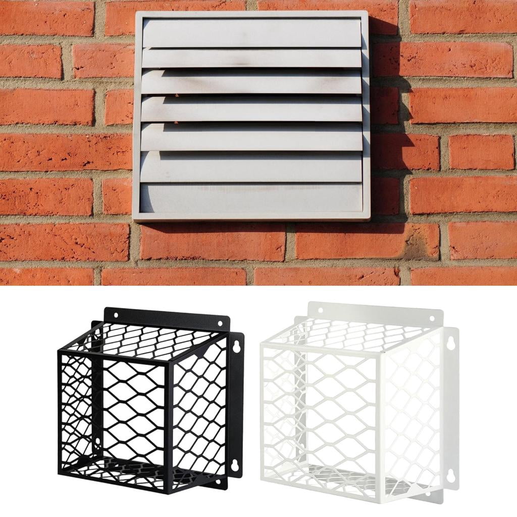 Stainless Steel Dryer Vents Covers Guard for Exhaust Fan Openings Protects Birds and Small Animals Easy Installation