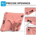 thumbnail image 4 of KOMI Kids Case for iPad Mini 6th Generation 2021 8.3-inch - Screen Protector Included - Butterfly Kickstand - Child Friendly EVA Foam Shockproof Cover Case with Shoulder Strap, Pink Beige, 4 of 5