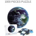 thumbnail image 2 of 1000PCS Jigsaw Puzzle Moon Earth Pattern Puzzle Toy Decompression Toy for Adults, 2 of 10