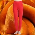 thumbnail image 3 of Leggings con forro polar para mujer - pantalones de yoga de invierno de cintura alta, 3 of 5