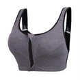 thumbnail image 2 of Ropa interior con cremallera frontal para mujeres populares transfronterizas sin anillo de acero fitness, 2 of 5