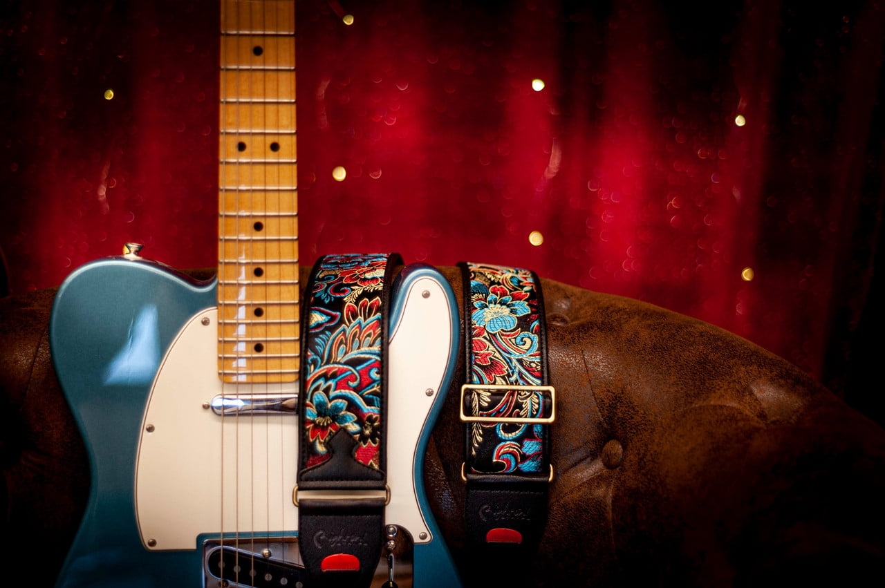 RightOn! Straps Beppu II Guitar Strap – Japanese Inspired Design