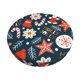 thumbnail image 1 of Disketp Holiday Christmas Cookies Funda Redonda para Taburete, Funda de Cojín para Silla de Bar Suave y Elástica-14 inch, 1 of 7