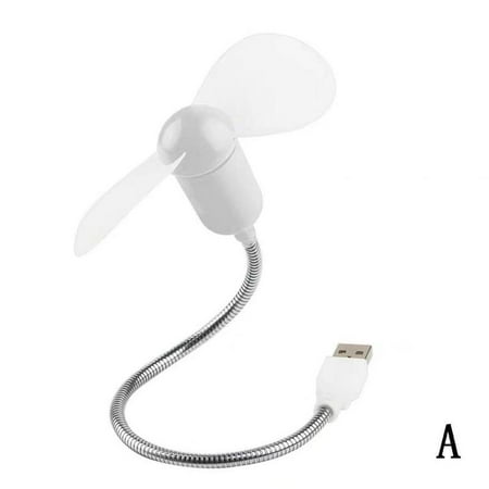 

USB Portable Flexible Goose Neck Fan For Computer PC Laptop Power Bank Parts O2A8