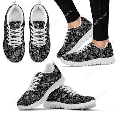 

Sneakers Casual con stampa floreale Bohemia Mandala di marca per donna comode scarpe basse AF Femme Lace Up Zapatos