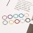 thumbnail image 4 of 10PCS Septum Nose Rings Hoops for Women Men - 16G 18G 316L Surgical Stainless Steel Hinged Clicker Lip Helix Rook Tragus Daith Conch Piercing Jewelry Cartilage Sleeper Earrings Set 8/10/12MM, 4 of 5