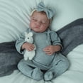 thumbnail image 2 of Muñeca Reborn SCOM Realistic de silicona para niña Levi, 45 cm, 2 of 7