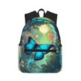 thumbnail image 1 of Fotbe Enchanted Forest Butterfly A Mochila Ligera Casual para Laptop para Hombres y Mujeres, Mochila Impermeable de Uso Diario, Mochila para Universidad, 1 of 6