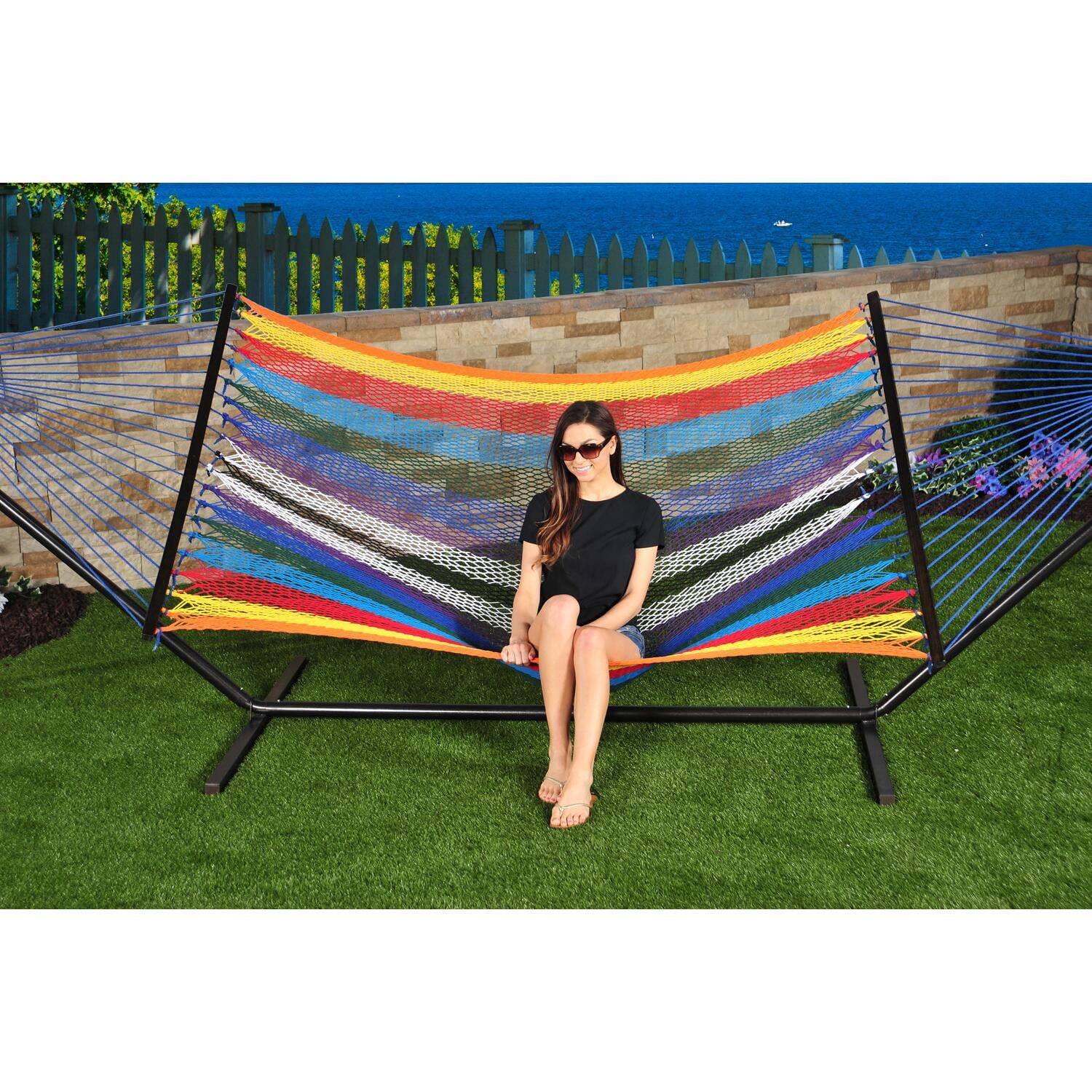 BLISS Hammock Multicolor Cotton Rope