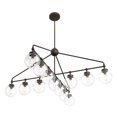 thumbnail image 6 of Minka Lavery 2975-860 Stella 13 Light 52" Wide Abstract Sputnik Chandelier - Bronze, 6 of 7