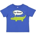 thumbnail image 3 of Inktastic 3rd Birthday Alligator I'm Three Boys or Girls Toddler T-Shirt, 3 of 5