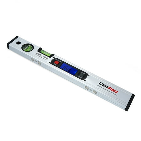 

GemRed Digital Level Spirit Level Angle Finder with Magnetic 16 Long Leveling Instrument with Vertical & Horizontal Spirit Bubble