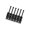 Black, variant on 6Pcs Double Locking Systems Alloy Saddles Guitar Locked Saddles Replacement Tremolo Saddles for Guitar Instrument