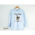 thumbnail image 6 of Pug Mom Sweatshirt,Pug Mama, Pug Mom, Pug Mom Gift,Pug Lover Gift,Gift For Pug Mom, Dog Mama Gift, Pug Lover Sweatshirt, Dog Mom Sweatshirt, 6 of 9