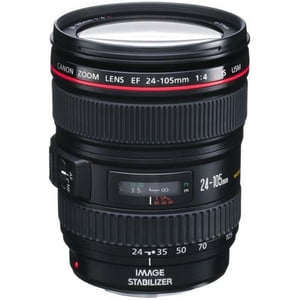 Canon EF 24-105mm F/4 L IS USM Lens for Canon EOS SLR Cameras