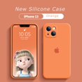 thumbnail image 1 of funda para iphone 13 pro max 11 carcasa para suave liqiud silicona caso apple iphone 11 13pro max 13promax teléfono de la cámara trasera protector de lente de la cámara shookproof cubierta completa, 1 of 4