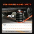 thumbnail image 3 of KFFKFF Air Jack, 6 Ton/13000 lbs Capacity, 2-5 S Pneumatic Lifting Mechanism with Extended Column & Modifiable Handle, Convenient & Compact Lifting Device with Durable Rubber Cushion, 3 of 9