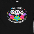 thumbnail image 4 of Inktastic My 1st DÃ­a De Los Muertos with Sugar Skulls and Flowers Boys or Girls Baby T-Shirt, 4 of 5