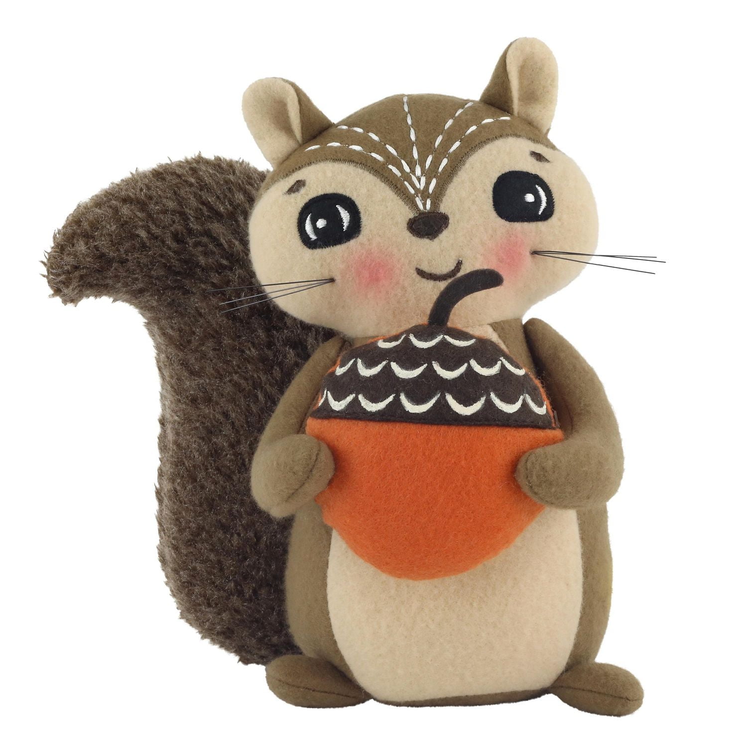 Way to Celebrate Harvest Animals Soft Décor, Squirrel