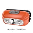 thumbnail image 2 of Faro XPE LED Faro Induccion Onda Impermeable 300lm Pesca Naranja, 2 of 3