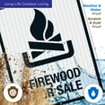thumbnail image 5 of Firewood For Sale With Graphic Sign,, 5 of 8