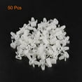 thumbnail image 2 of Soporte para bridas tipo base de silla, anclaje permanente a la pared o escritorio 17x15x7mm blanco 50 pcs, 2 of 3