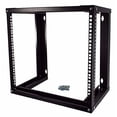 thumbnail image 2 of CNAweb 9U Wall Mount Open Frame 19" Server Equipment Rack 19 inch Depth – Black, 2 of 4